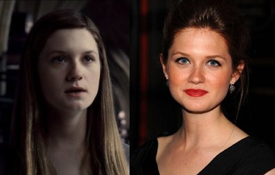 Джинни Уизли, она же Бонни Райт. Век нынешний и век минувший.