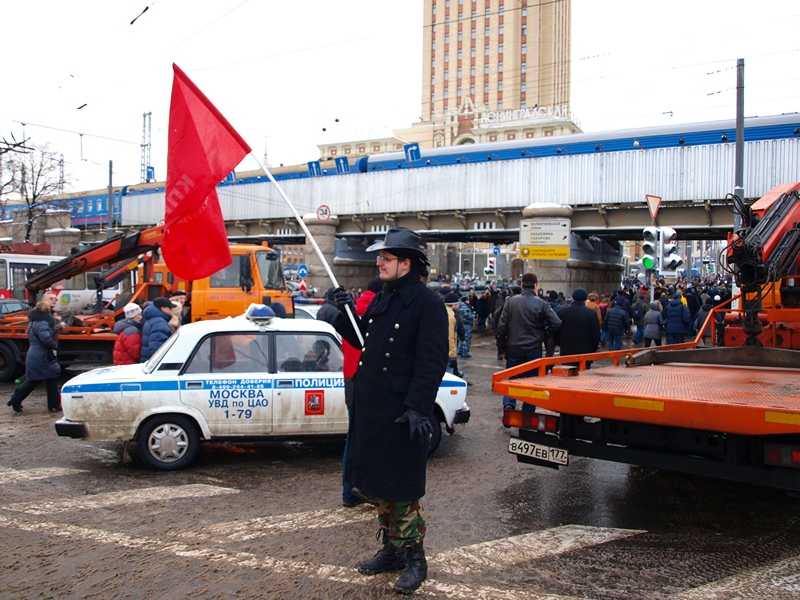 Митинг за честные выборы Проспект Сахарова 24.12.2011