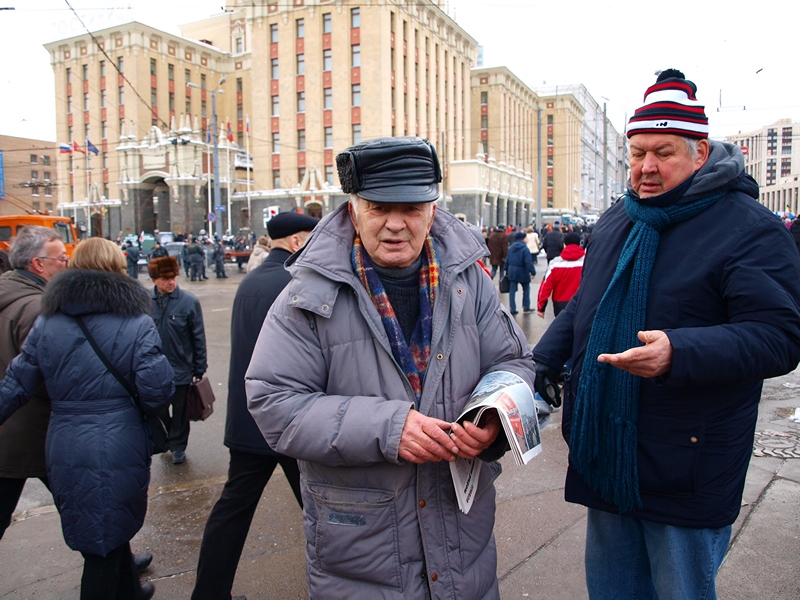 Митинг за честные выборы Проспект Сахарова 24.12.2011