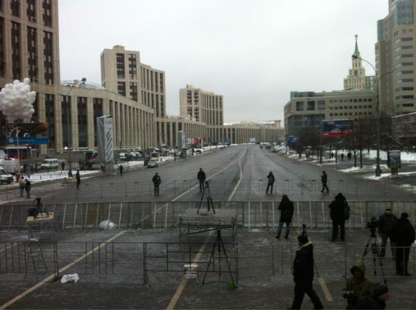 Митинг 24 декабря: пустая сцена