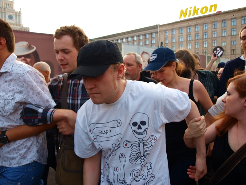 Триумфальная площадь, 31 июля 2011-го года