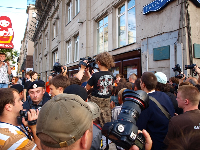 Триумфальная площадь, 31 июля 2011-го года