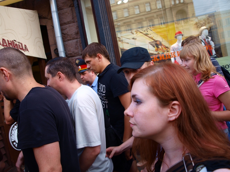 Триумфальная площадь, 31 июля 2011-го года