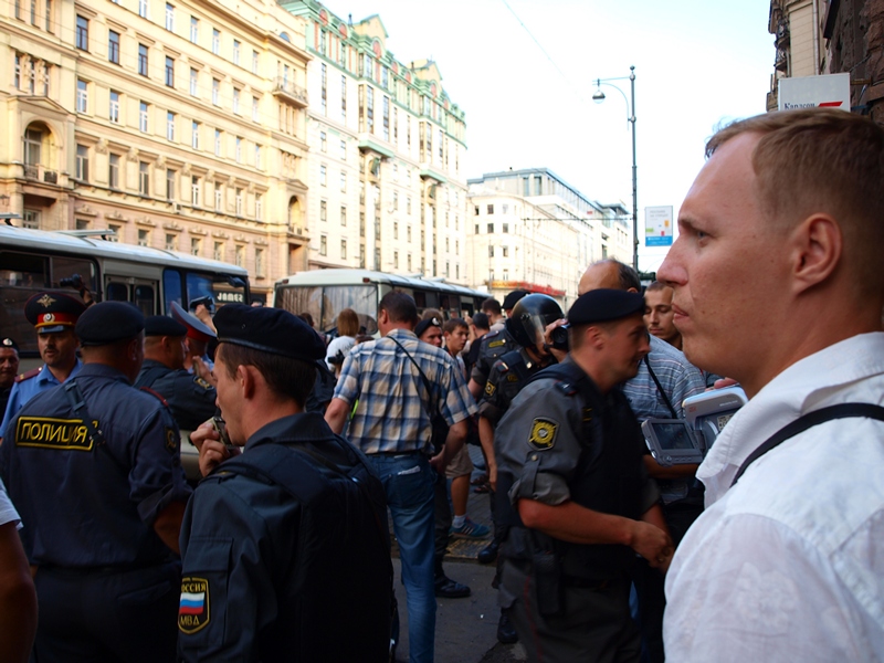 Триумфальная площадь, 31 июля 2011-го года