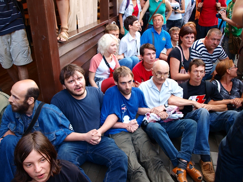 Триумфальная площадь, 31 июля 2011-го года