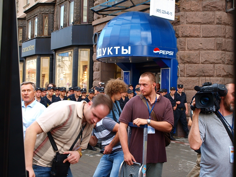 Триумфальная площадь, 31 июля 2011-го года