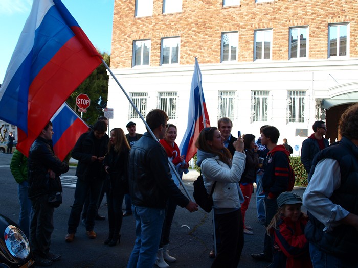 Митинг 10 декабря в Сан-Франциско