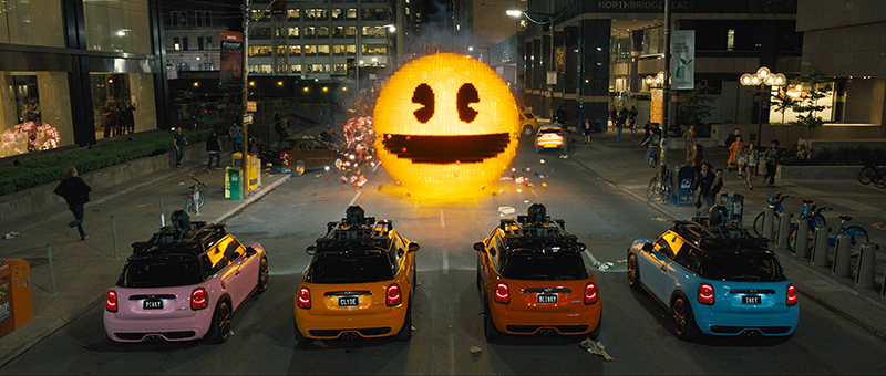 Пиксели кадры Pixels stills